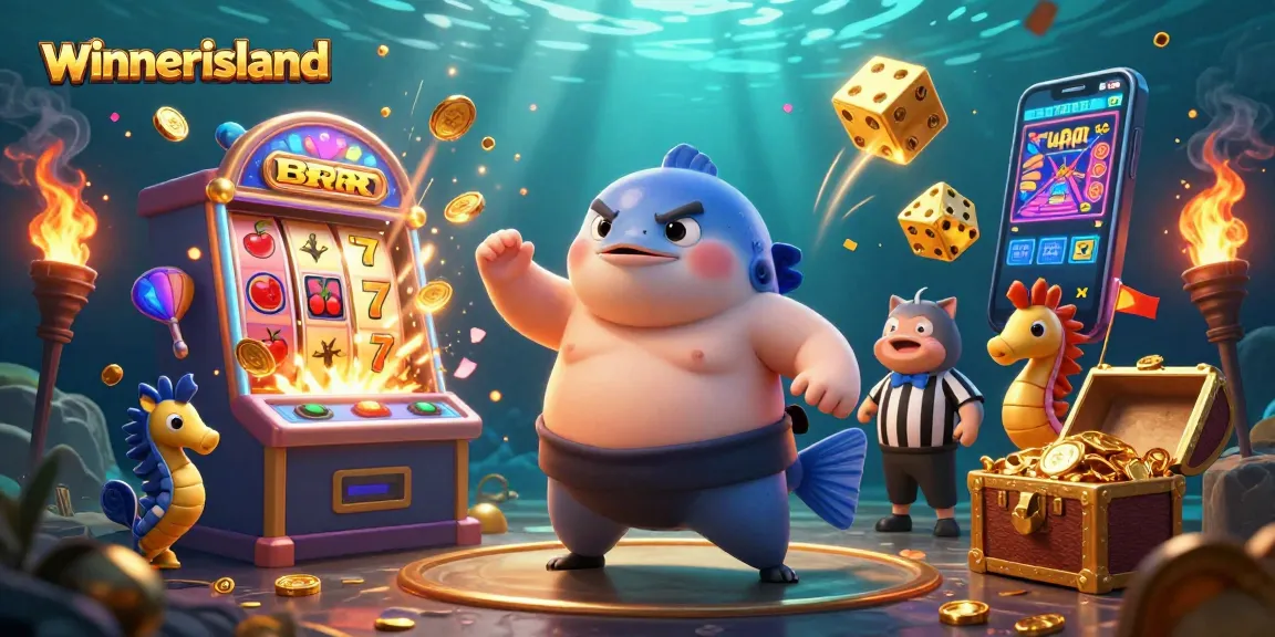 Experience thrilling gameplay at winnerisland with exciting slots, jackpots, and underwater action.